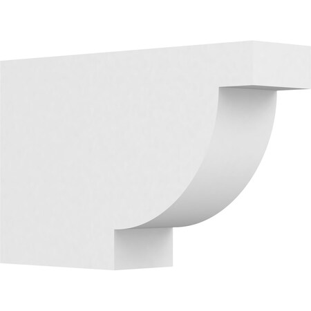 Ekena Millwork Standard Alpine Architectural Grade PVC Rafter Tail, 4"W X 10"H X 16"L RFTP04X10X16ALP